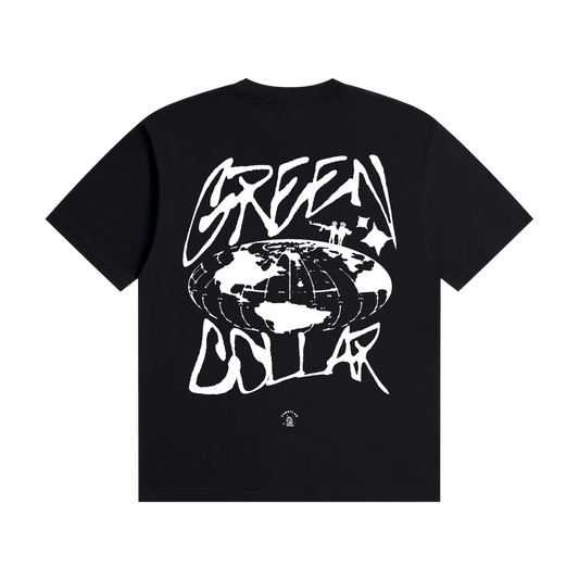green collar tee